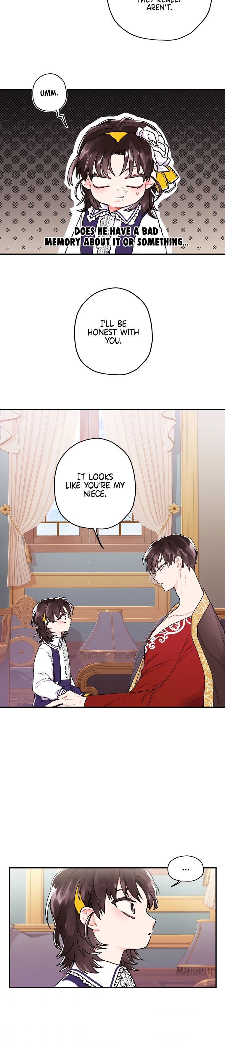 Read The Male Lead's Little Lion Daughter EN Manga Online
