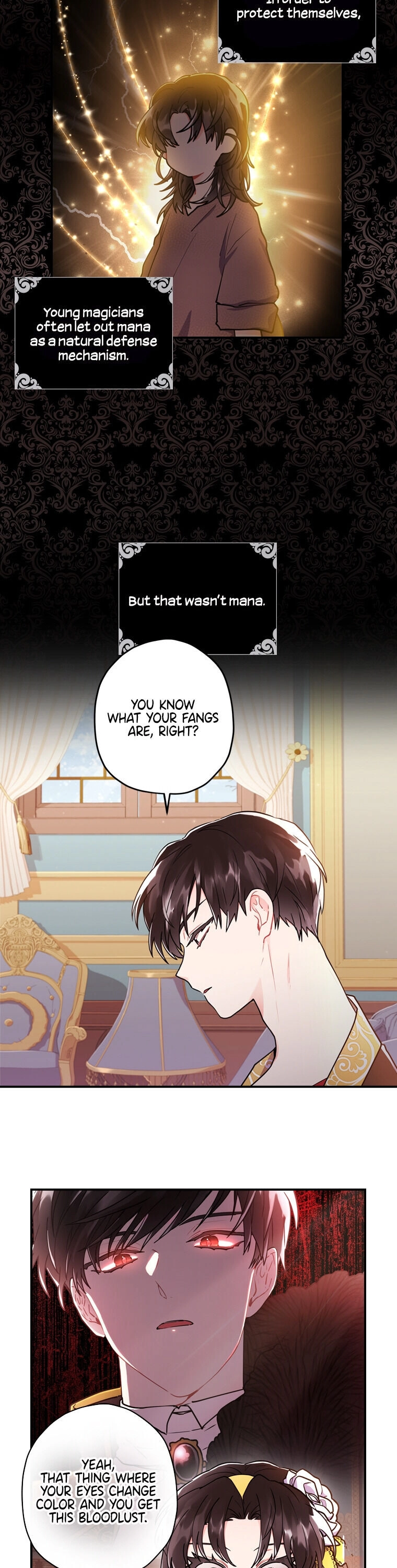 Read The Male Lead's Little Lion Daughter EN Manga Online