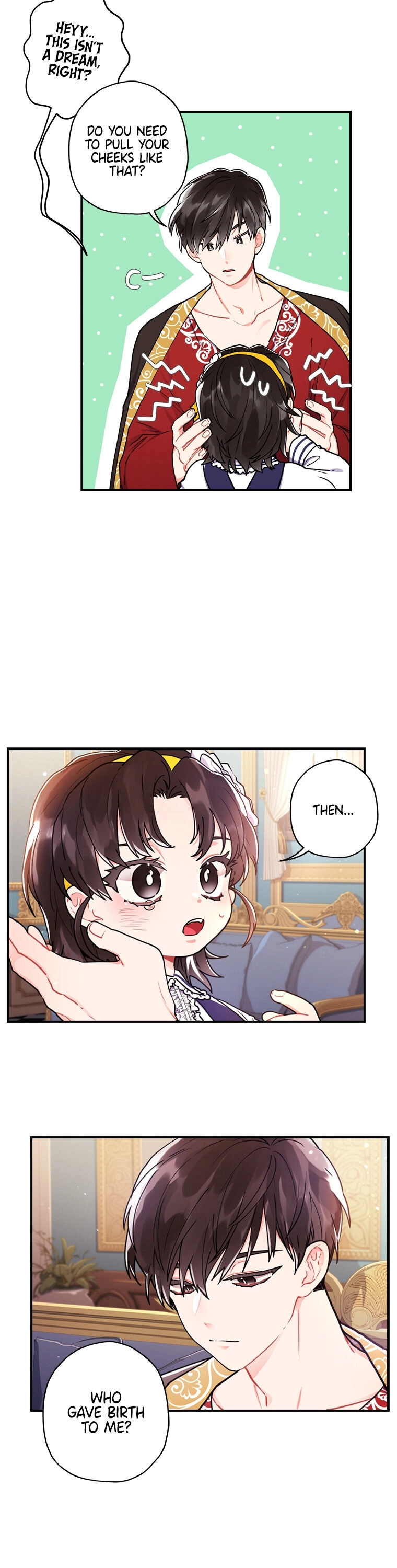 Read The Male Lead's Little Lion Daughter EN Manga Online