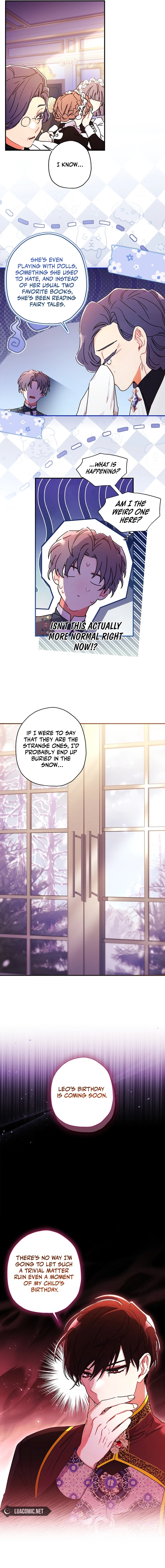 Read The Male Lead's Little Lion Daughter EN Manga Online