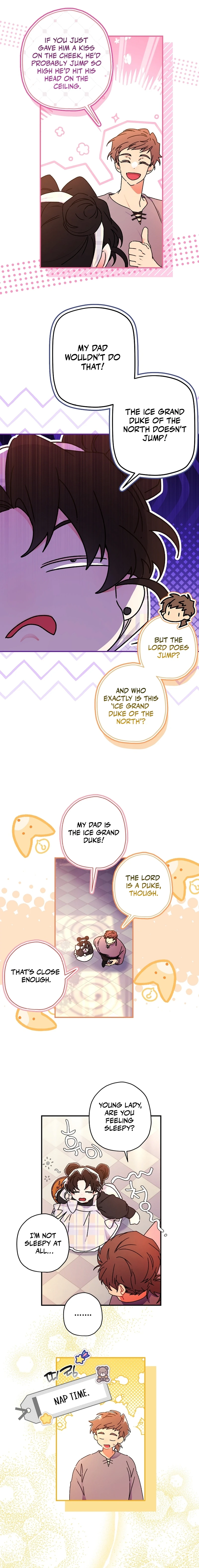 Read The Male Lead's Little Lion Daughter EN Manga Online