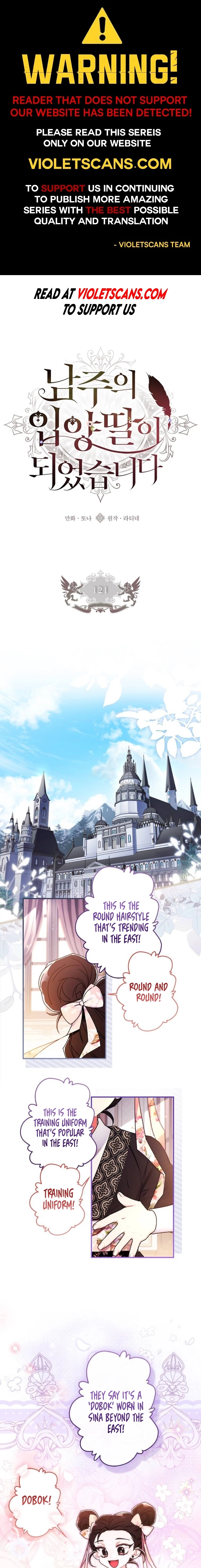 Read The Male Lead's Little Lion Daughter EN Manga Online
