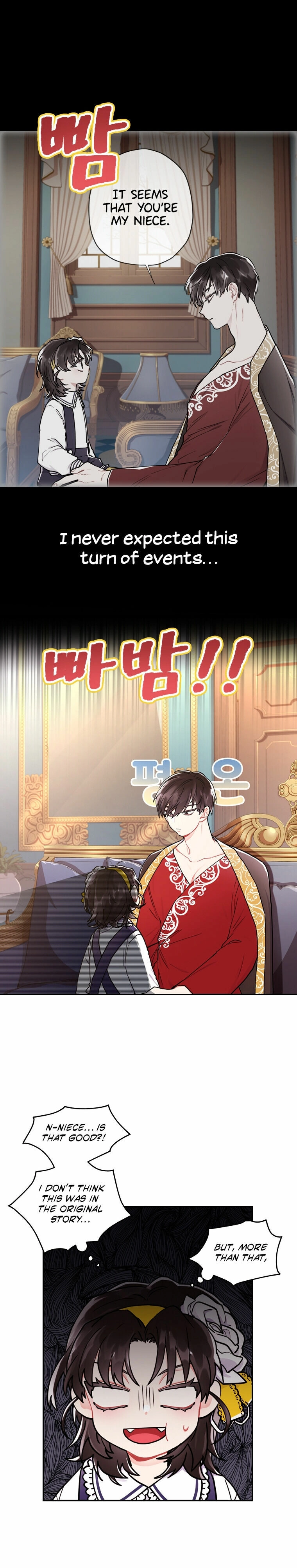 Read The Male Lead's Little Lion Daughter EN Manga Online