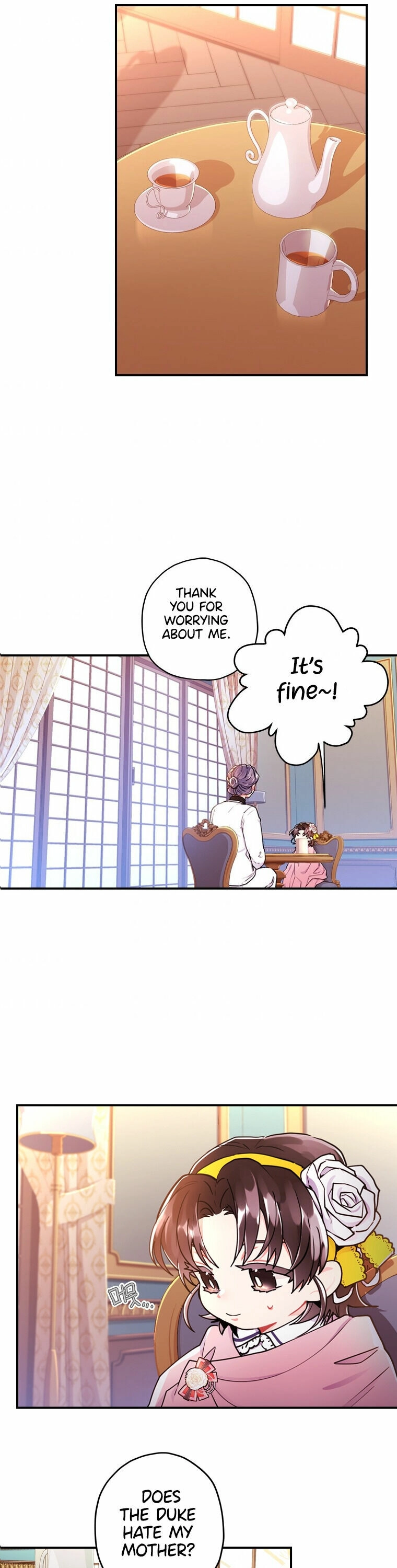 Read The Male Lead's Little Lion Daughter EN Manga Online