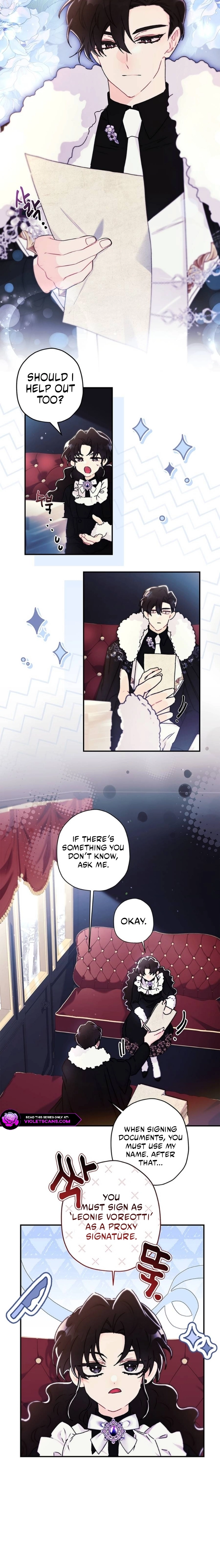 Read The Male Lead's Little Lion Daughter EN Manga Online