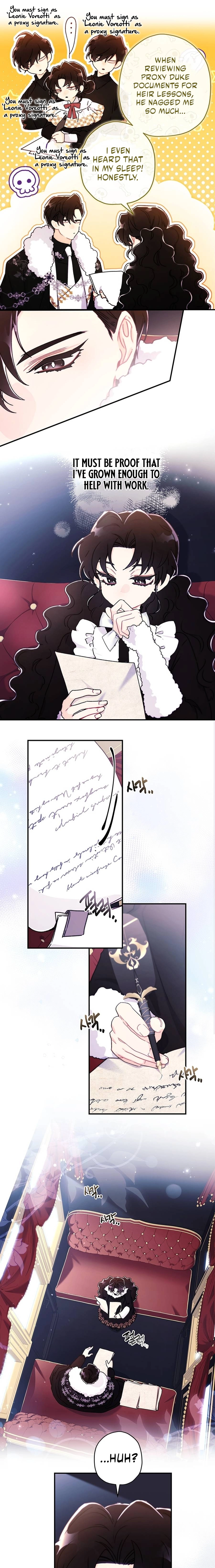 Read The Male Lead's Little Lion Daughter EN Manga Online