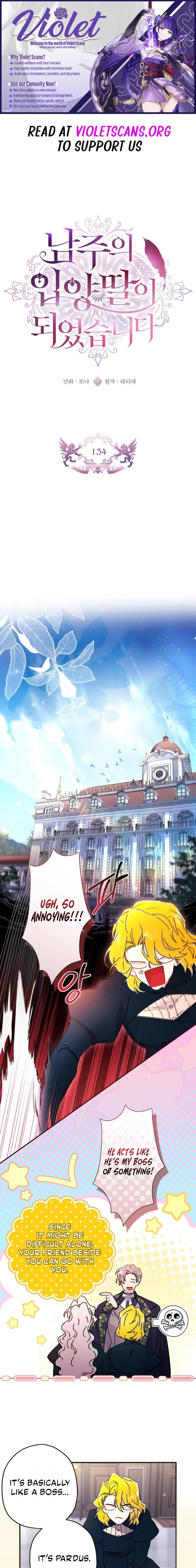 Read The Male Lead's Little Lion Daughter EN Manga Online