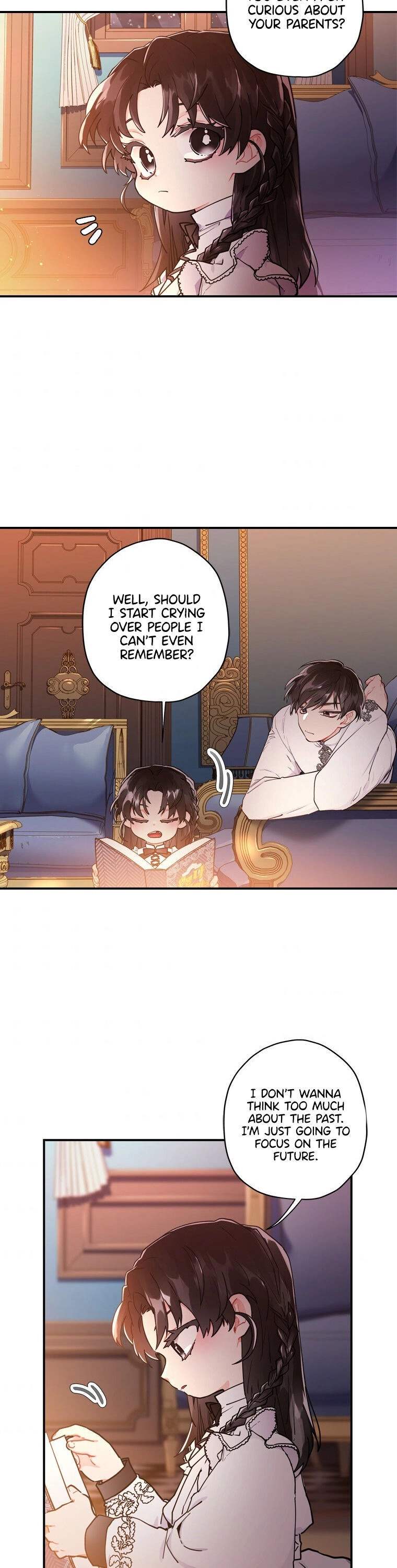 Read The Male Lead's Little Lion Daughter EN Manga Online