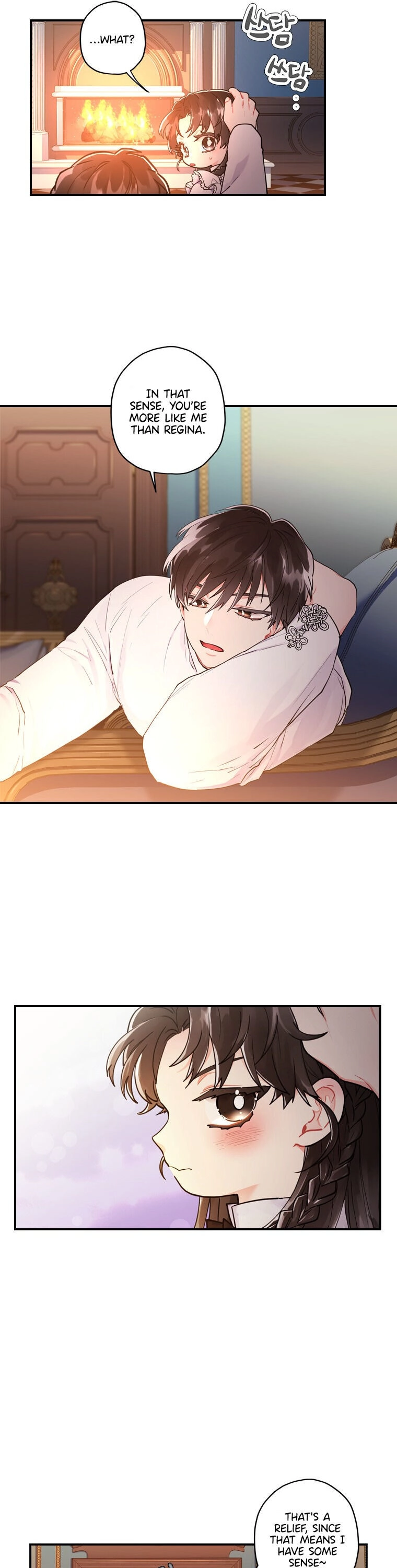 Read The Male Lead's Little Lion Daughter EN Manga Online
