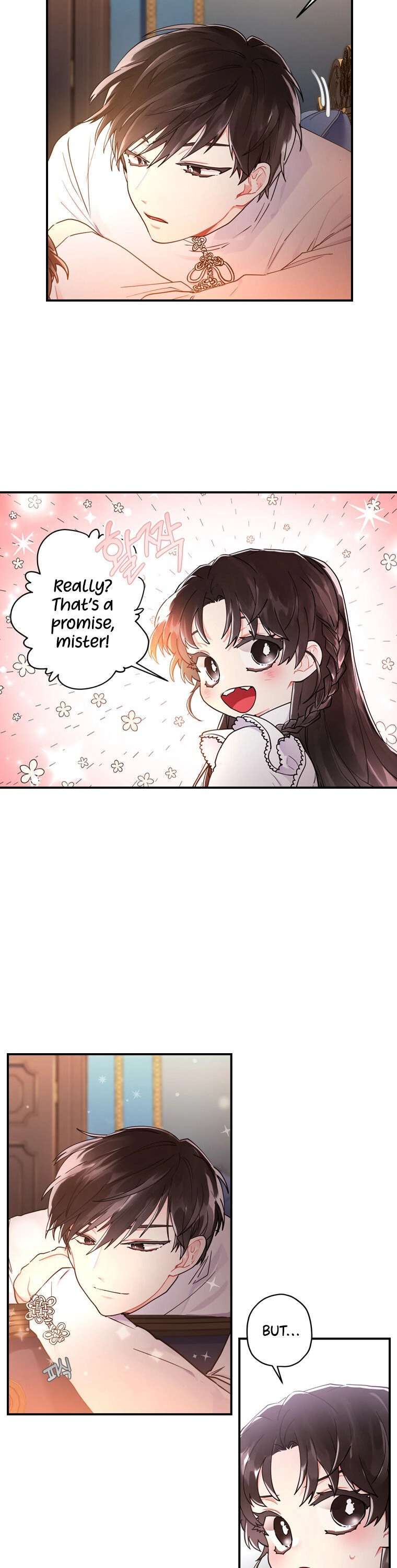 Read The Male Lead's Little Lion Daughter EN Manga Online