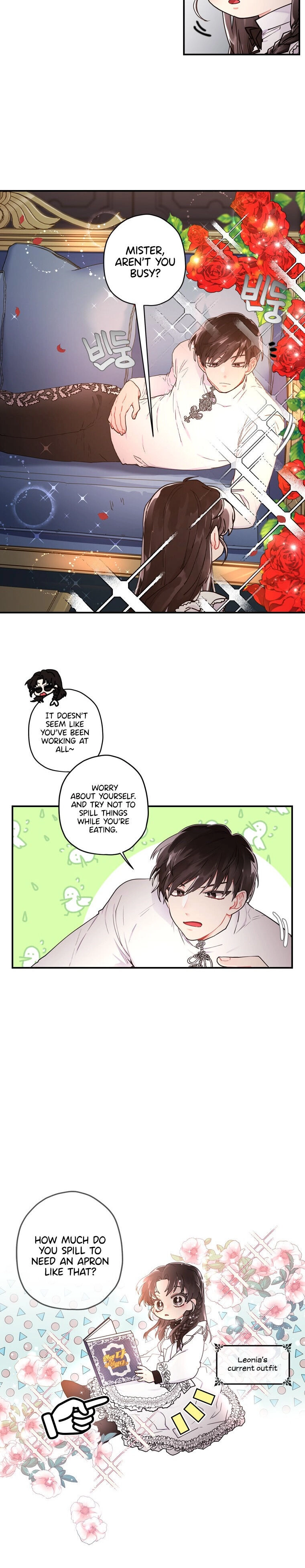 Read The Male Lead's Little Lion Daughter EN Manga Online