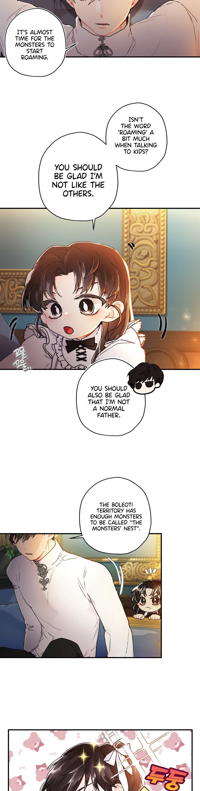 Read The Male Lead's Little Lion Daughter EN Manga Online