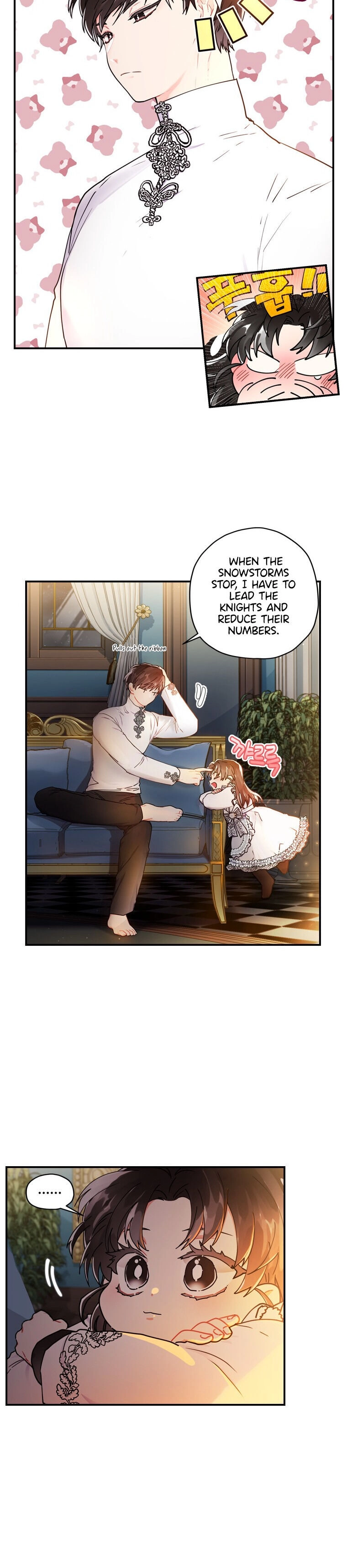 Read The Male Lead's Little Lion Daughter EN Manga Online