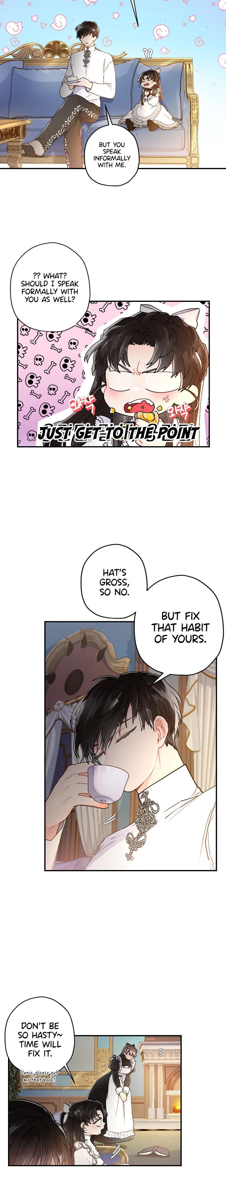 Read The Male Lead's Little Lion Daughter EN Manga Online