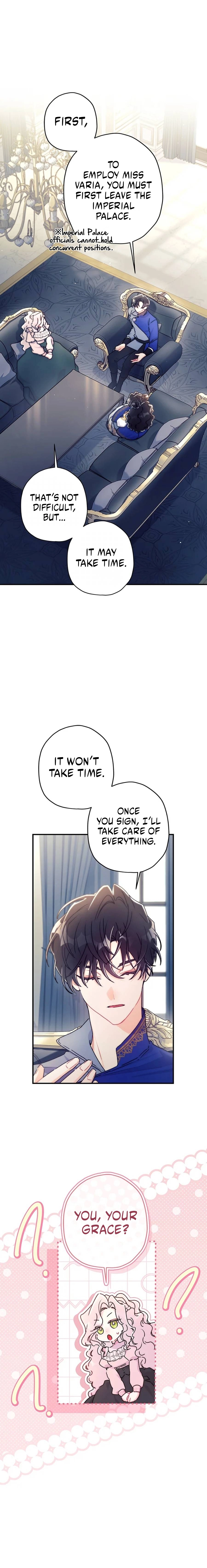 Read The Male Lead's Little Lion Daughter EN Manga Online