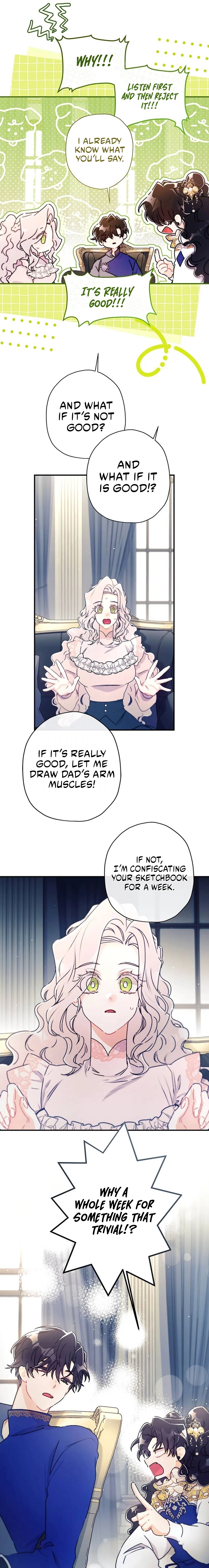 Read The Male Lead's Little Lion Daughter EN Manga Online