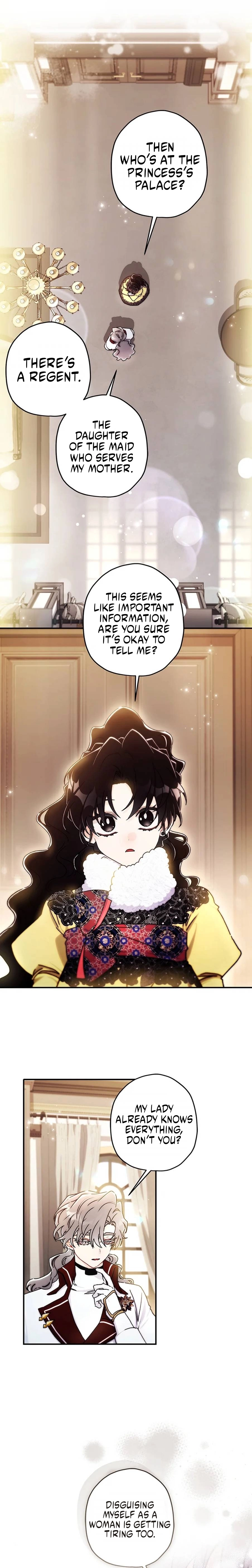 Read The Male Lead's Little Lion Daughter EN Manga Online