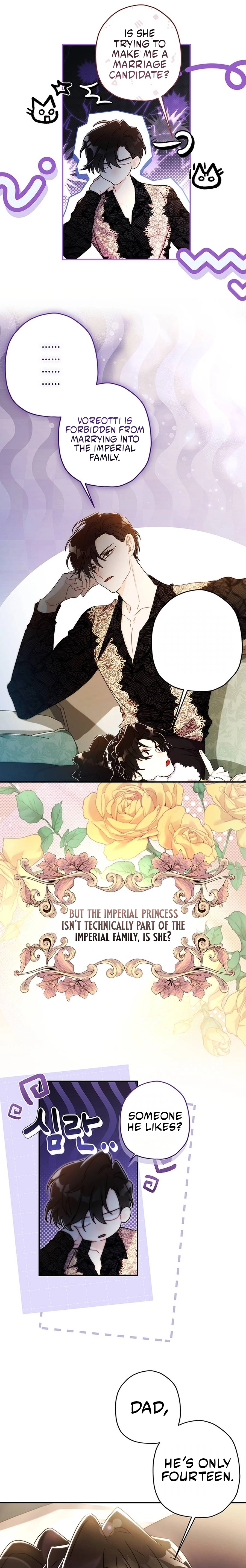 Read The Male Lead's Little Lion Daughter EN Manga Online