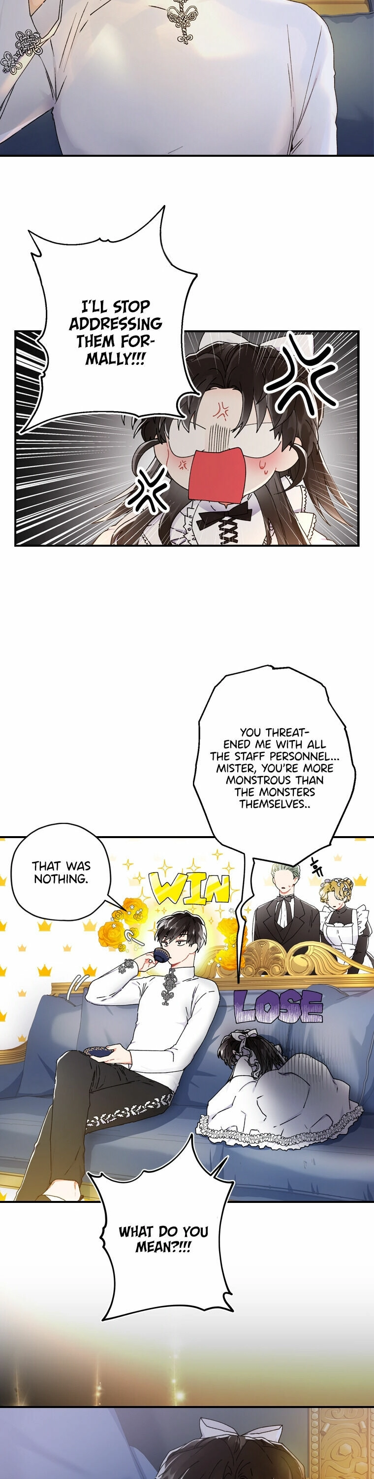 Read The Male Lead's Little Lion Daughter EN Manga Online