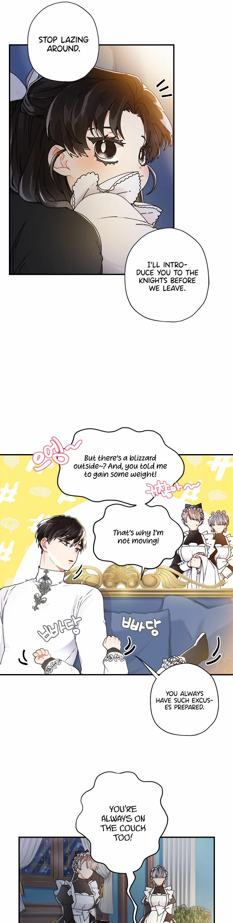 Read The Male Lead's Little Lion Daughter EN Manga Online