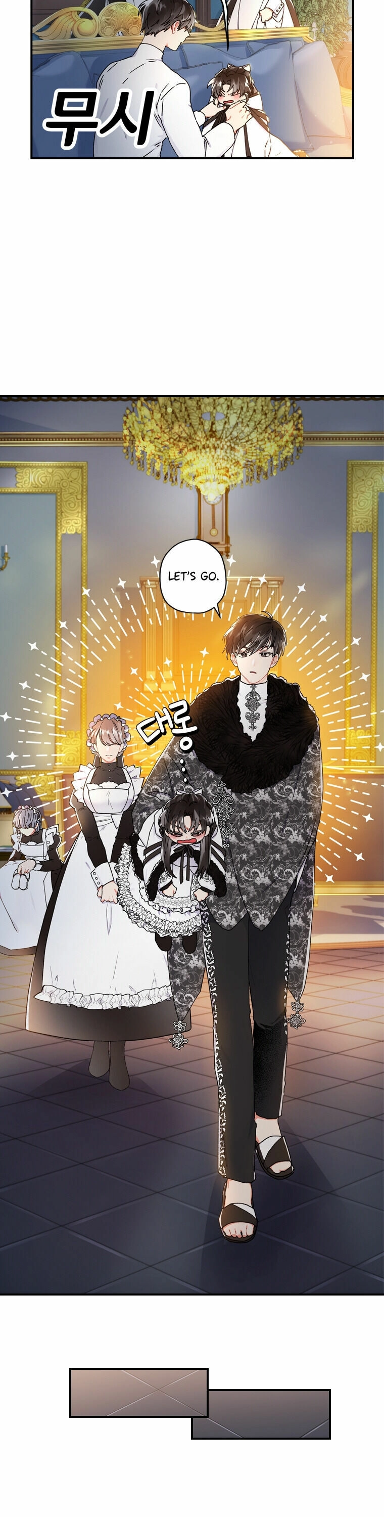 Read The Male Lead's Little Lion Daughter EN Manga Online
