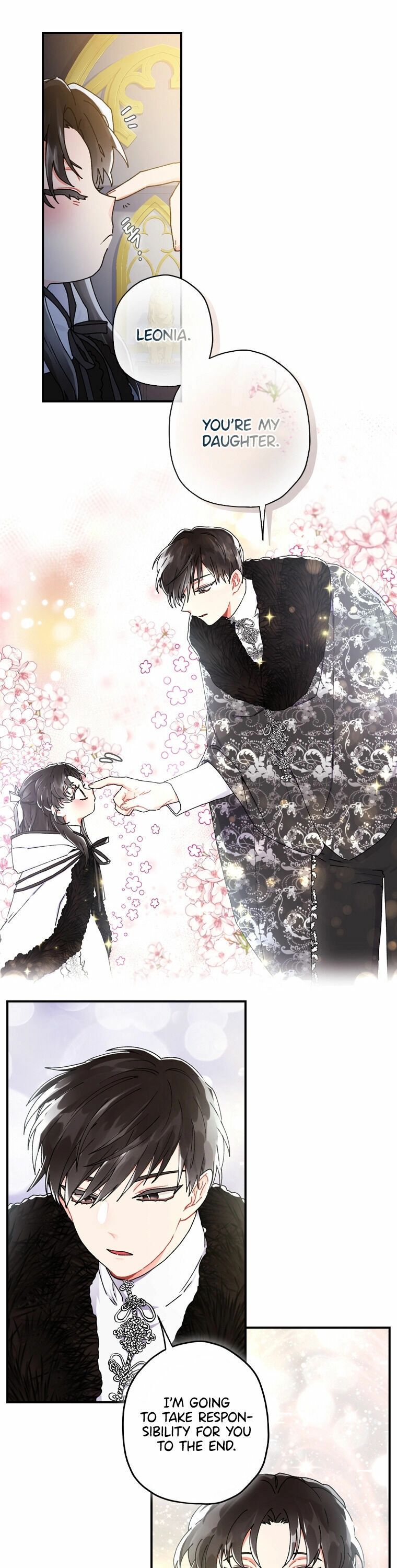 Read The Male Lead's Little Lion Daughter EN Manga Online