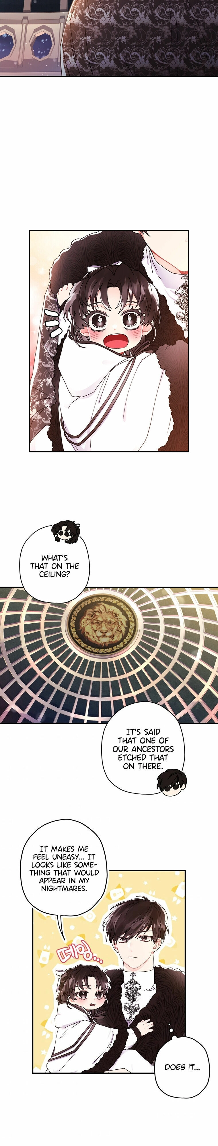 Read The Male Lead's Little Lion Daughter EN Manga Online