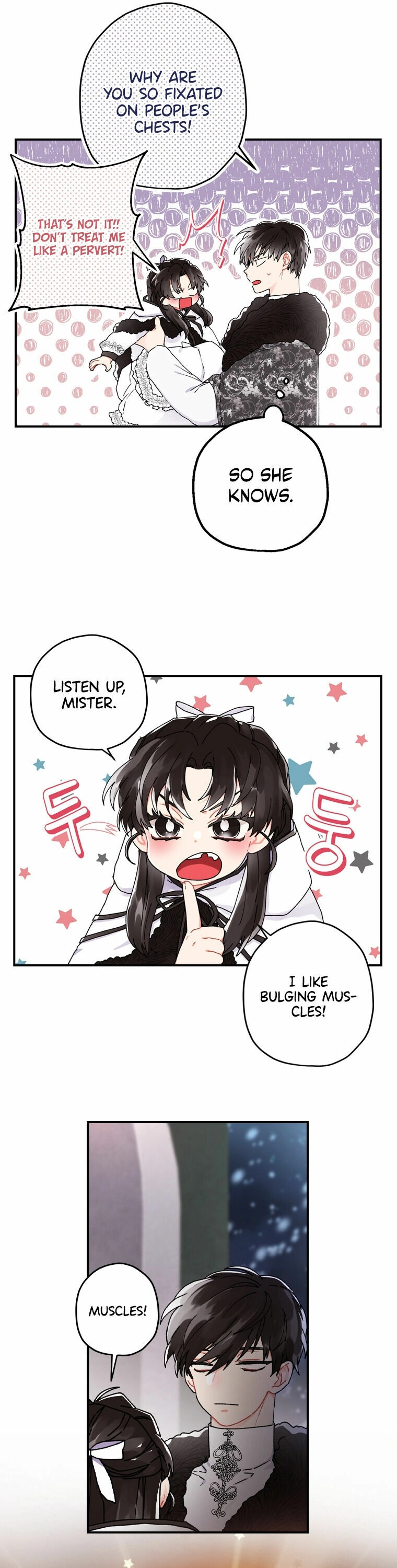 Read The Male Lead's Little Lion Daughter EN Manga Online