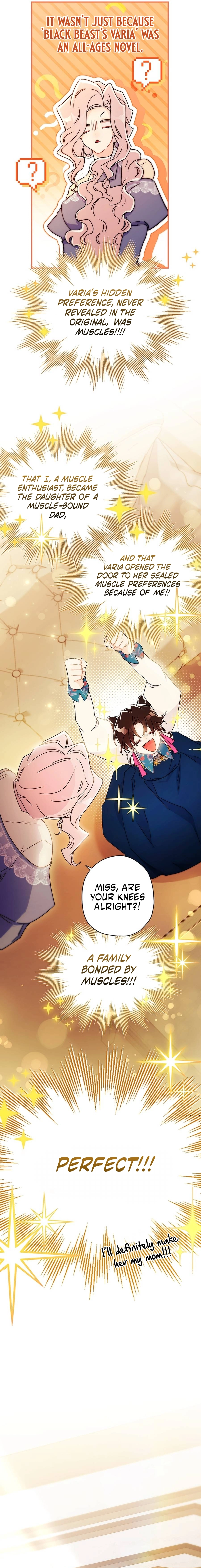 Read The Male Lead's Little Lion Daughter EN Manga Online
