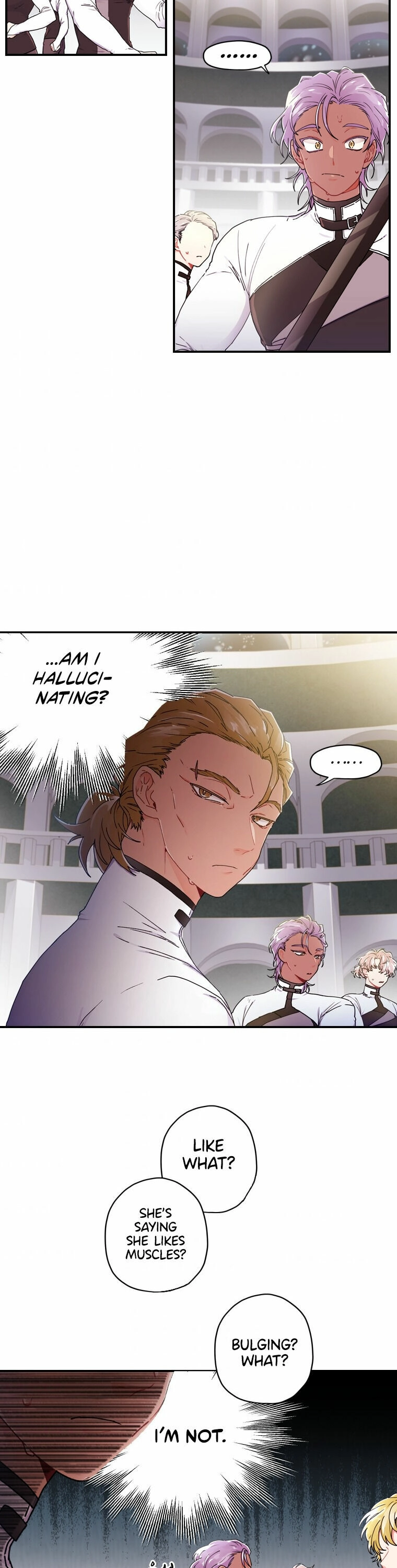 Read The Male Lead's Little Lion Daughter EN Manga Online