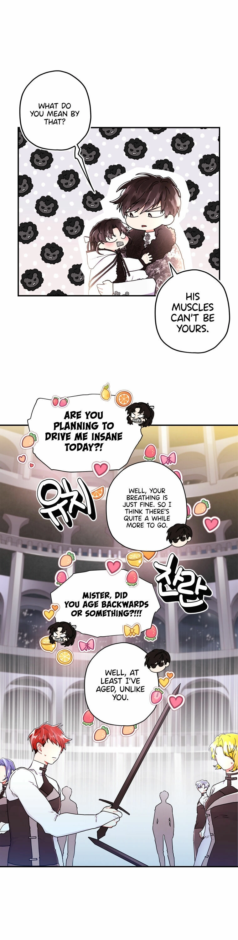 Read The Male Lead's Little Lion Daughter EN Manga Online