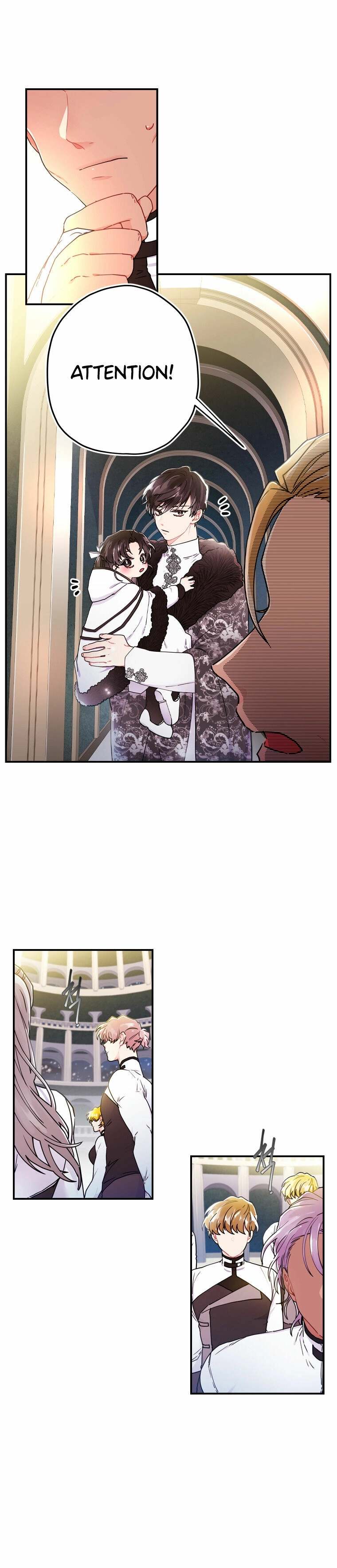 Read The Male Lead's Little Lion Daughter EN Manga Online