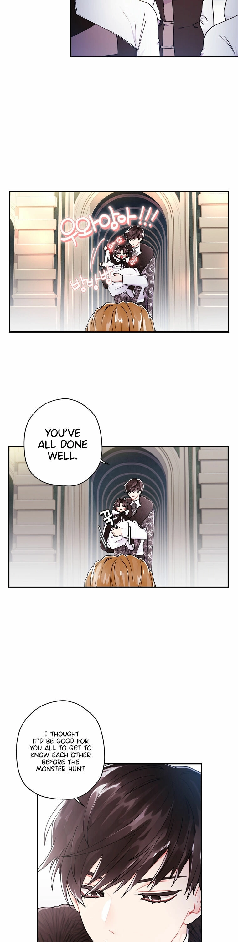 Read The Male Lead's Little Lion Daughter EN Manga Online