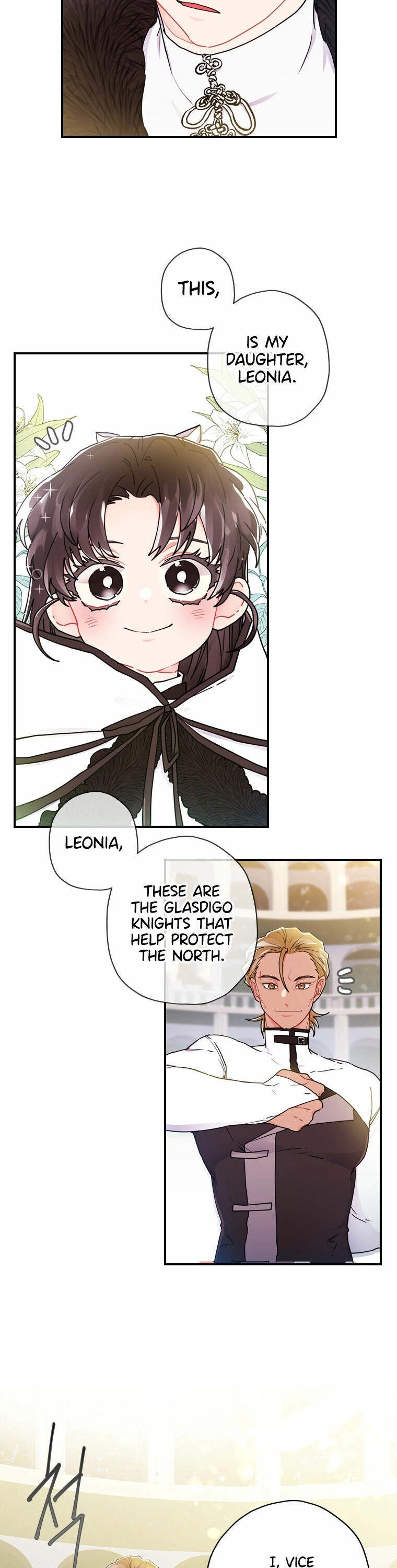 Read The Male Lead's Little Lion Daughter EN Manga Online