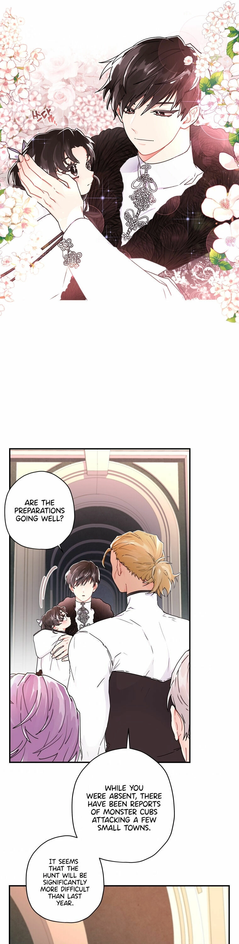 Read The Male Lead's Little Lion Daughter EN Manga Online