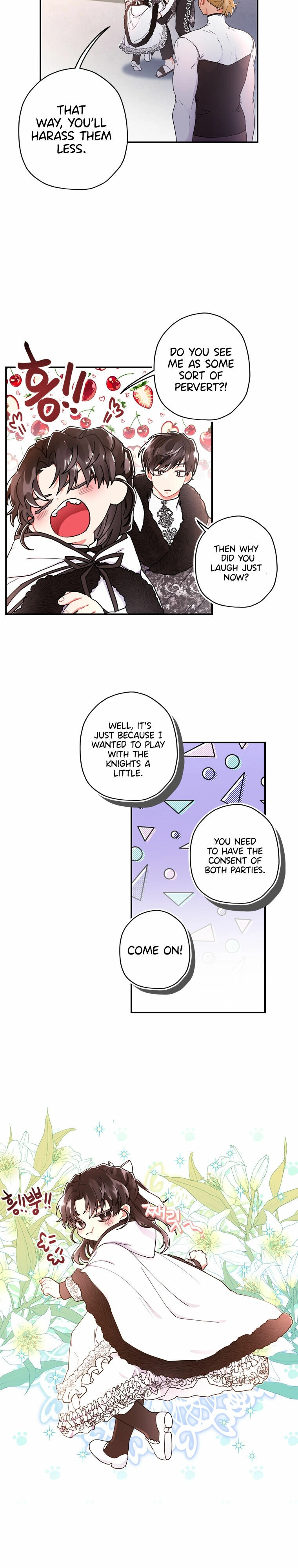 Read The Male Lead's Little Lion Daughter EN Manga Online