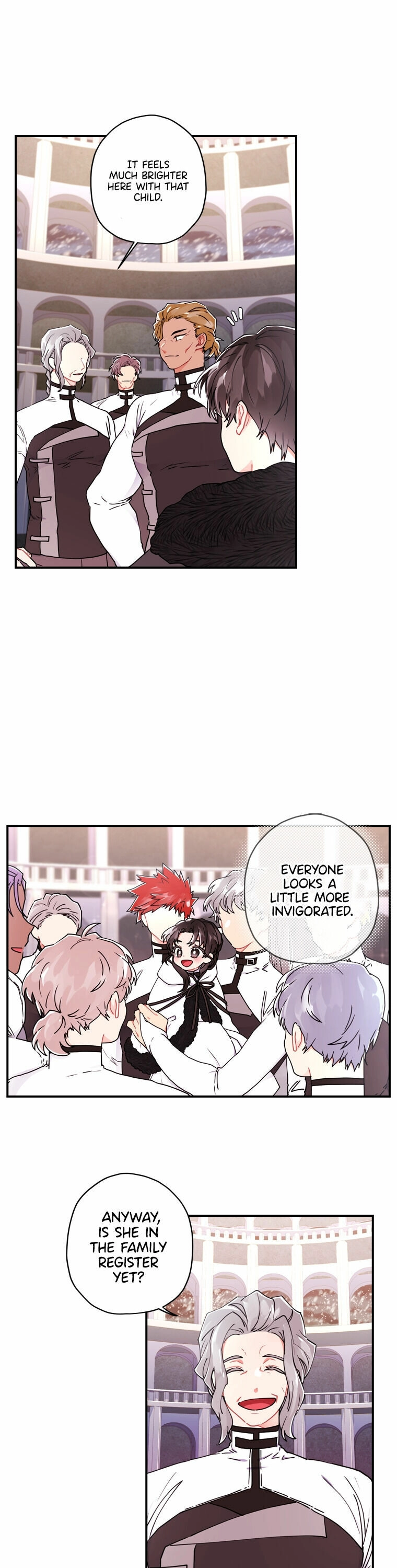 Read The Male Lead's Little Lion Daughter EN Manga Online