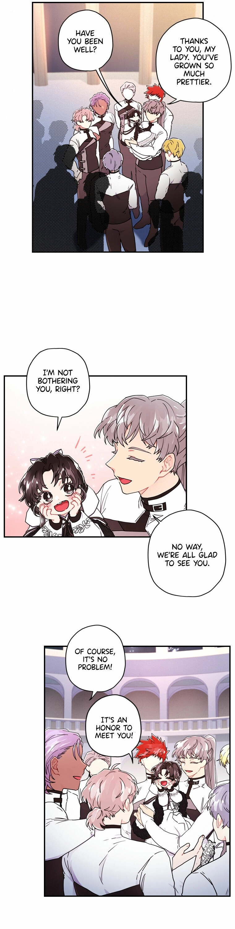 Read The Male Lead's Little Lion Daughter EN Manga Online