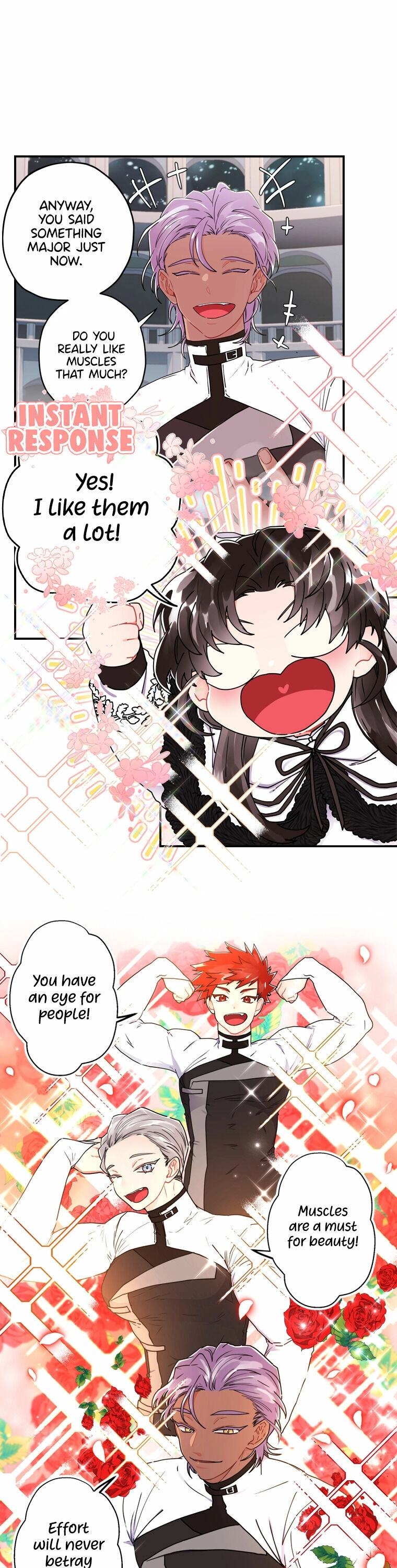 Read The Male Lead's Little Lion Daughter EN Manga Online