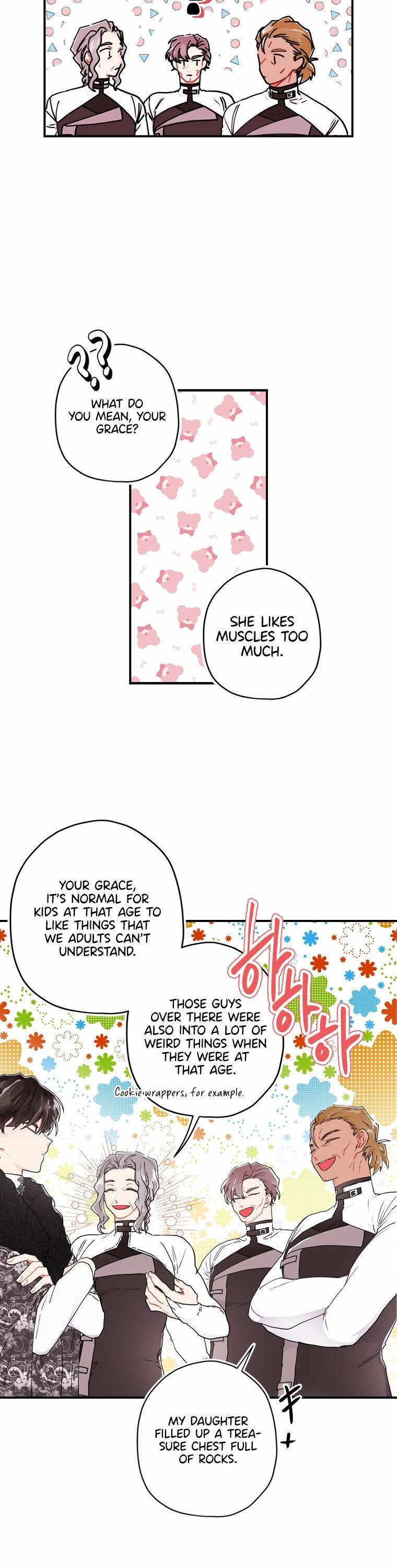 Read The Male Lead's Little Lion Daughter EN Manga Online