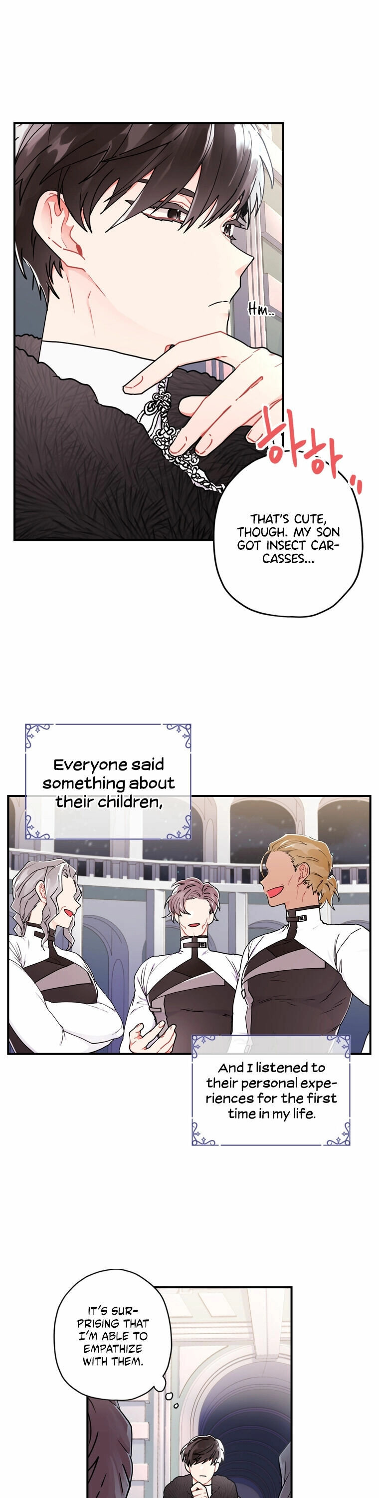 Read The Male Lead's Little Lion Daughter EN Manga Online