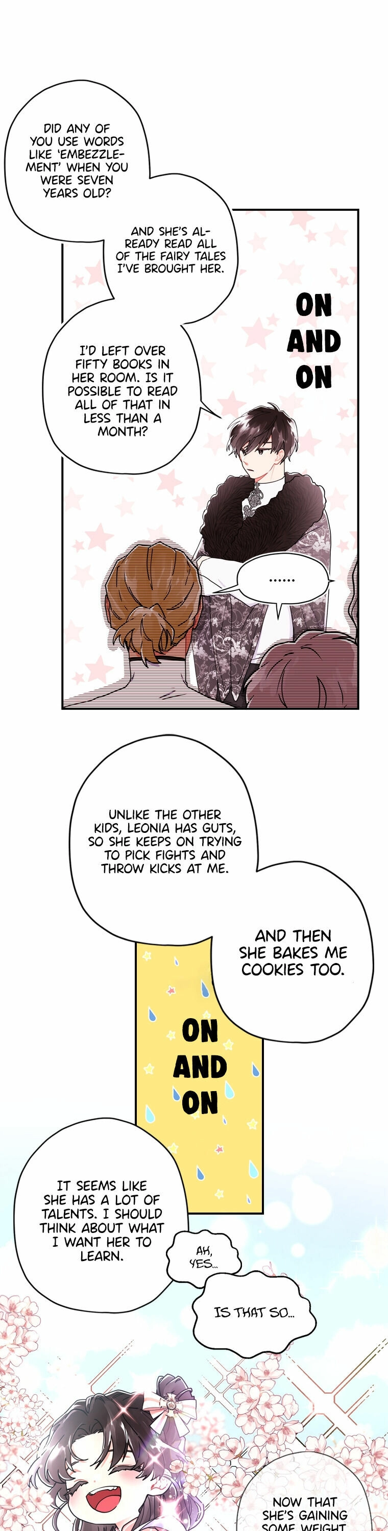 Read The Male Lead's Little Lion Daughter EN Manga Online