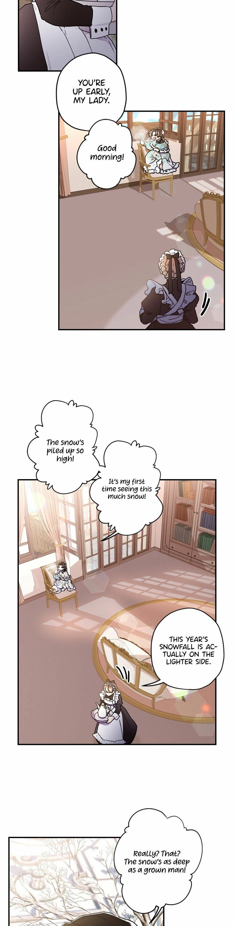 Read The Male Lead's Little Lion Daughter EN Manga Online