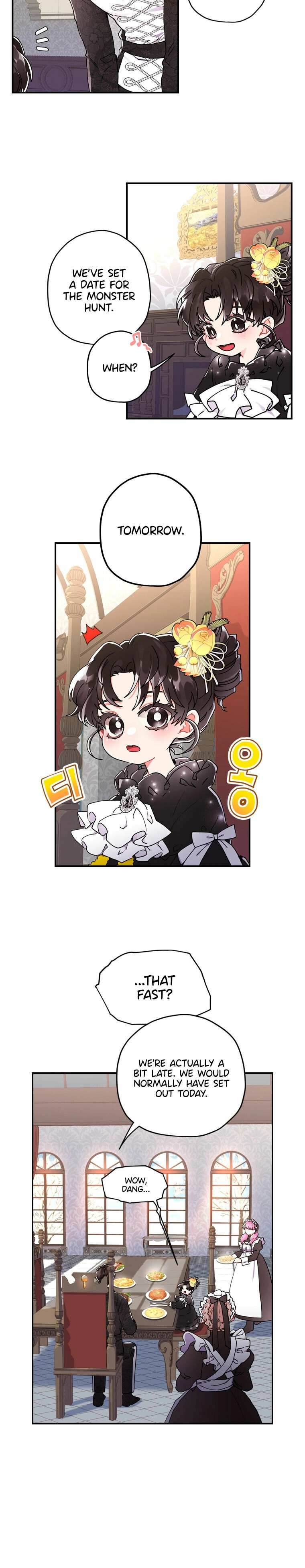Read The Male Lead's Little Lion Daughter EN Manga Online