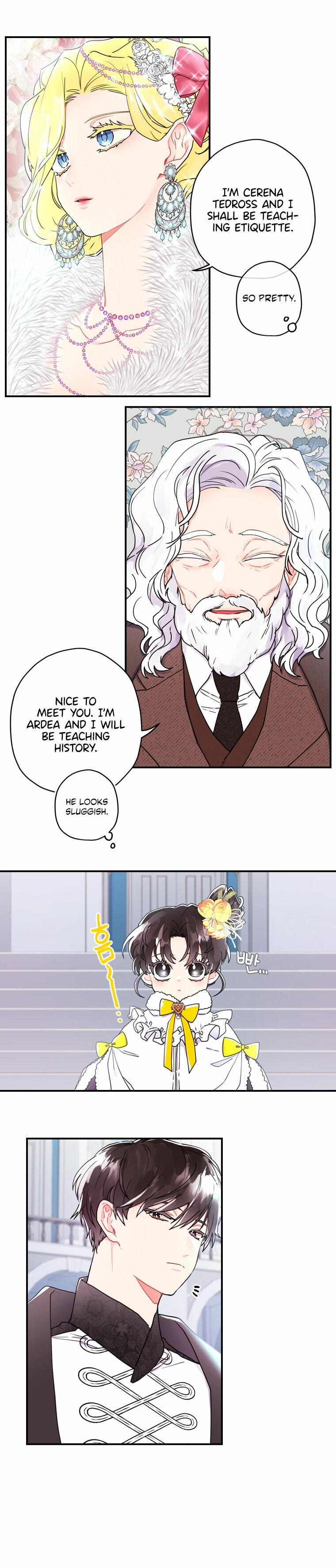 Read The Male Lead's Little Lion Daughter EN Manga Online