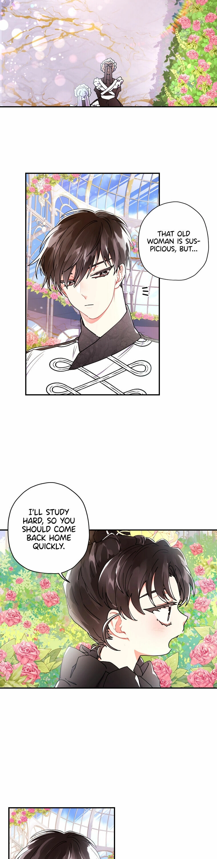 Read The Male Lead's Little Lion Daughter EN Manga Online