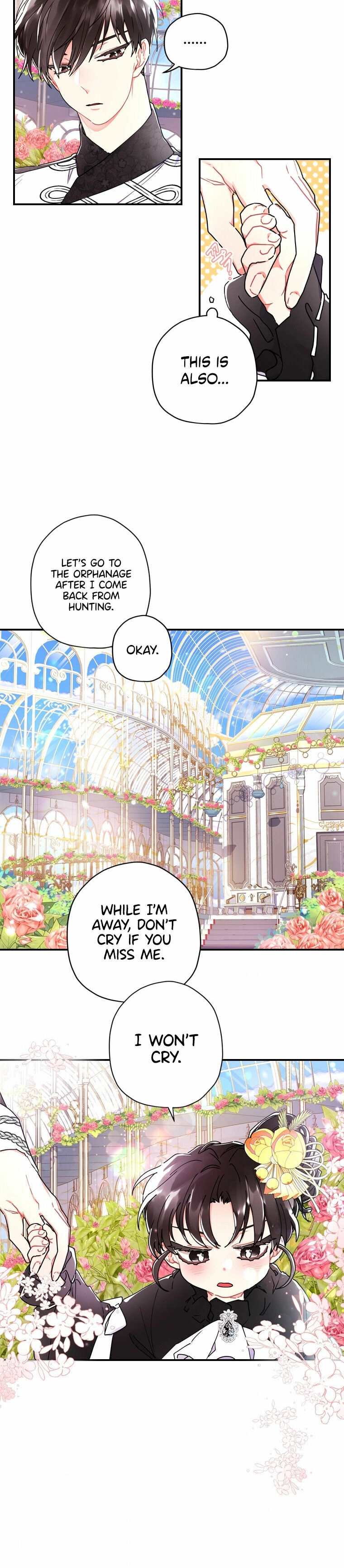 Read The Male Lead's Little Lion Daughter EN Manga Online