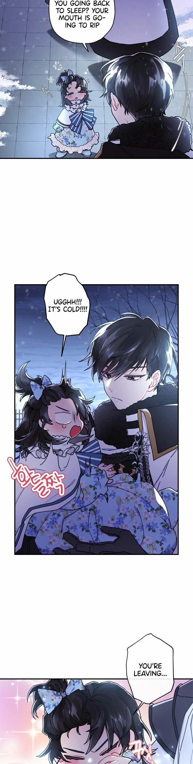 Read The Male Lead's Little Lion Daughter EN Manga Online