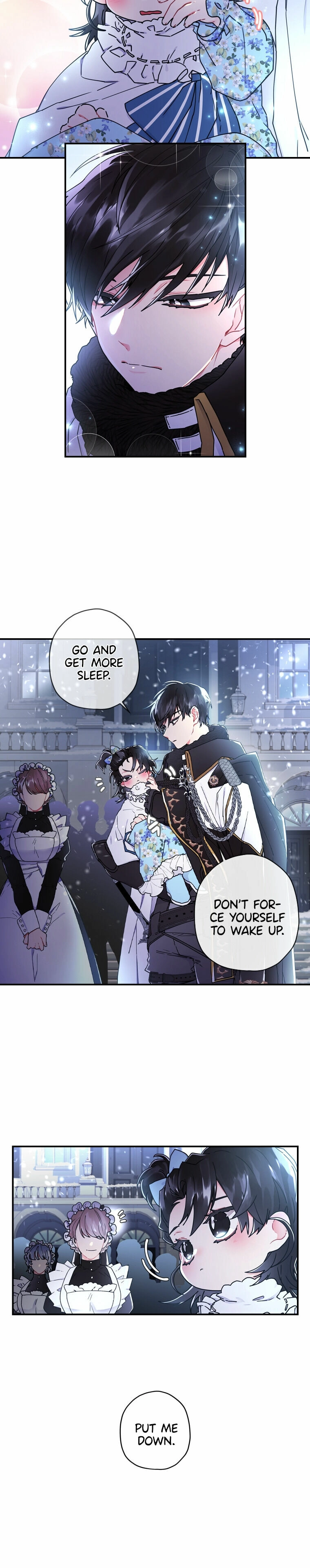 Read The Male Lead's Little Lion Daughter EN Manga Online