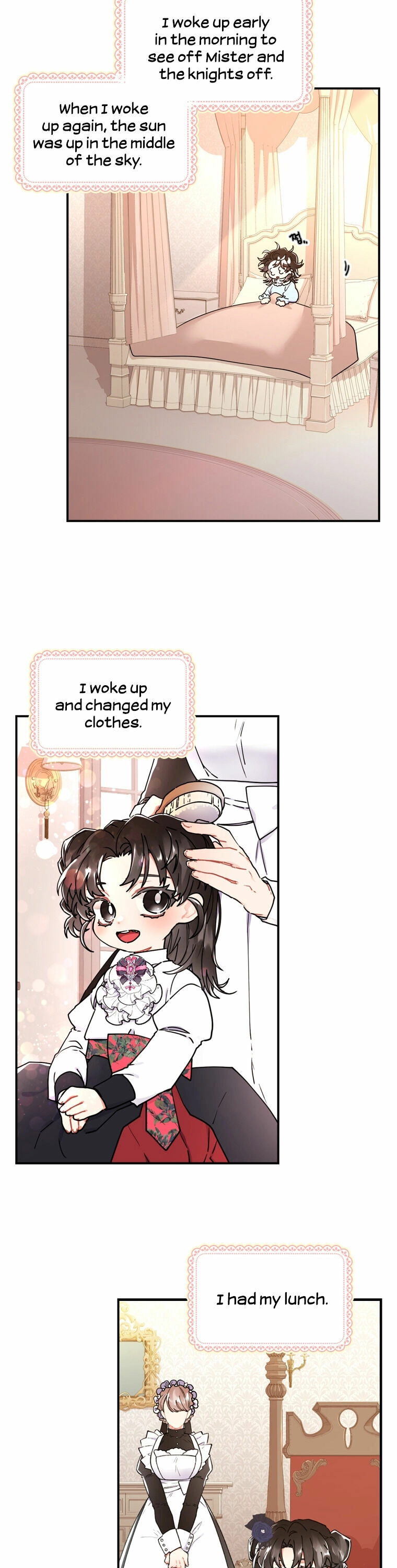Read The Male Lead's Little Lion Daughter EN Manga Online